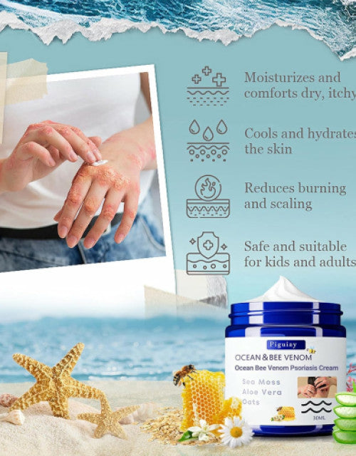 Bee Venom &Ocean Psoriasis Healing Cream ( Pack Of 2 )